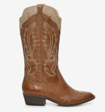 Coconuts By Matisse Cisco Cowboy Boot Tan/Natural