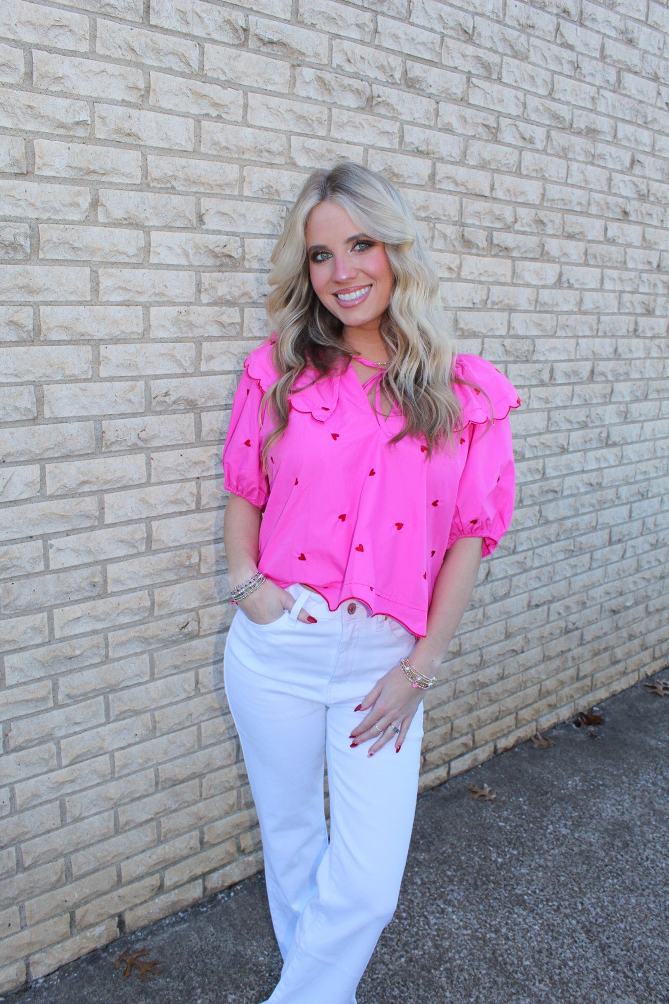Scalloped Blouse