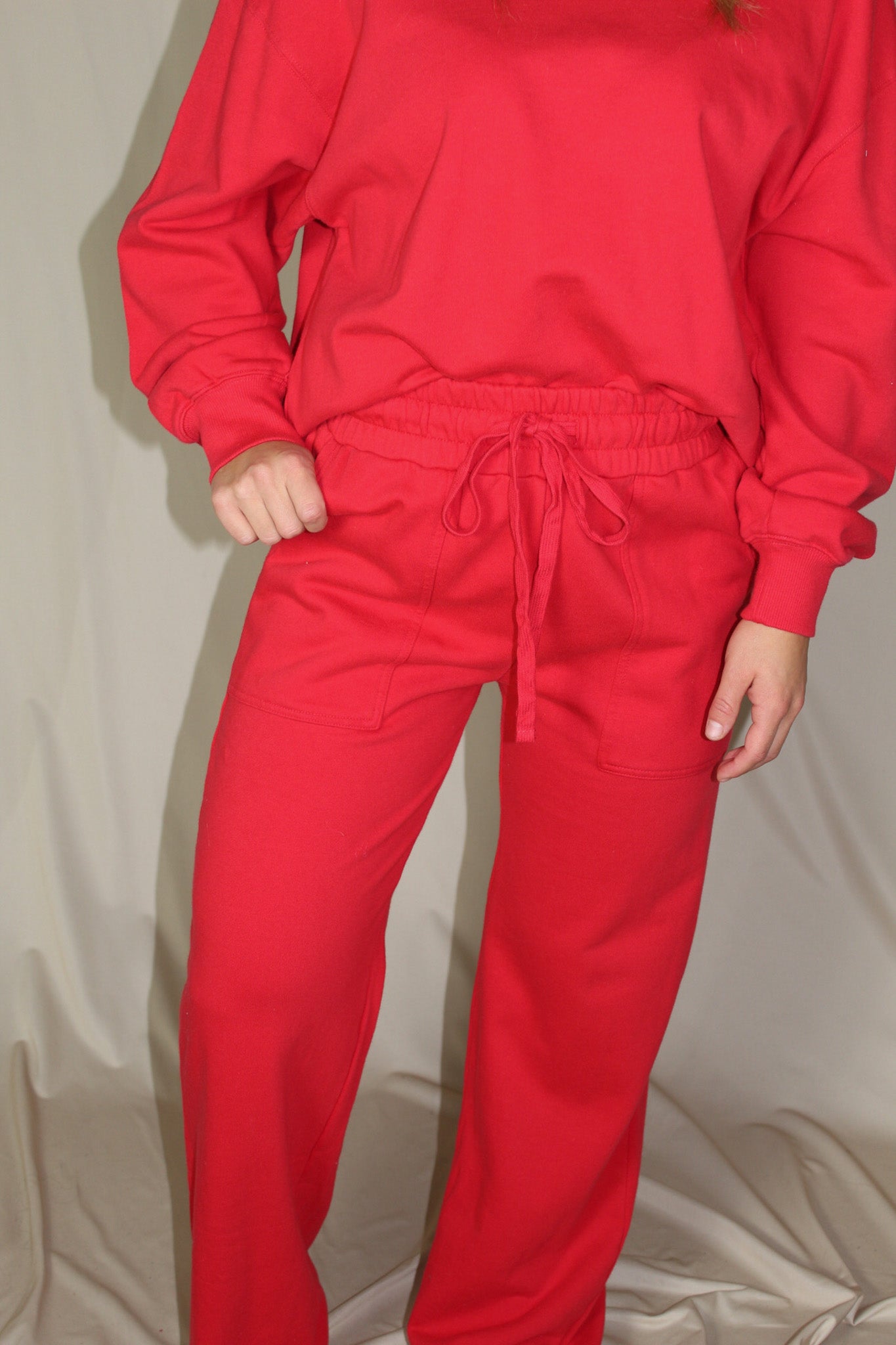 Red Sweatpants