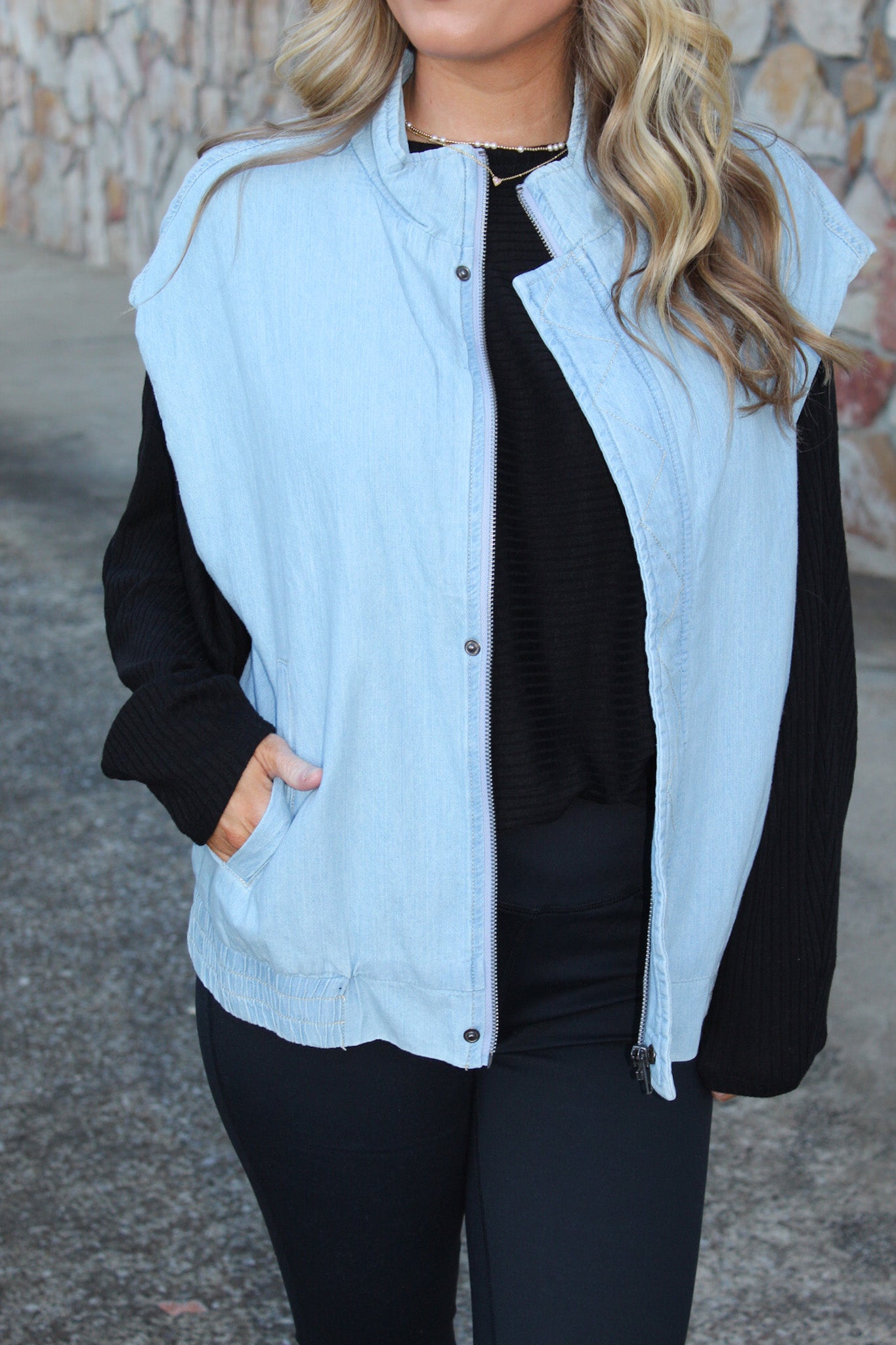 The Denim Vest