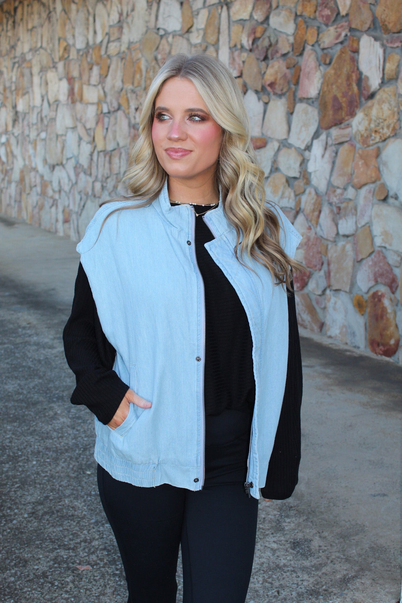 The Denim Vest