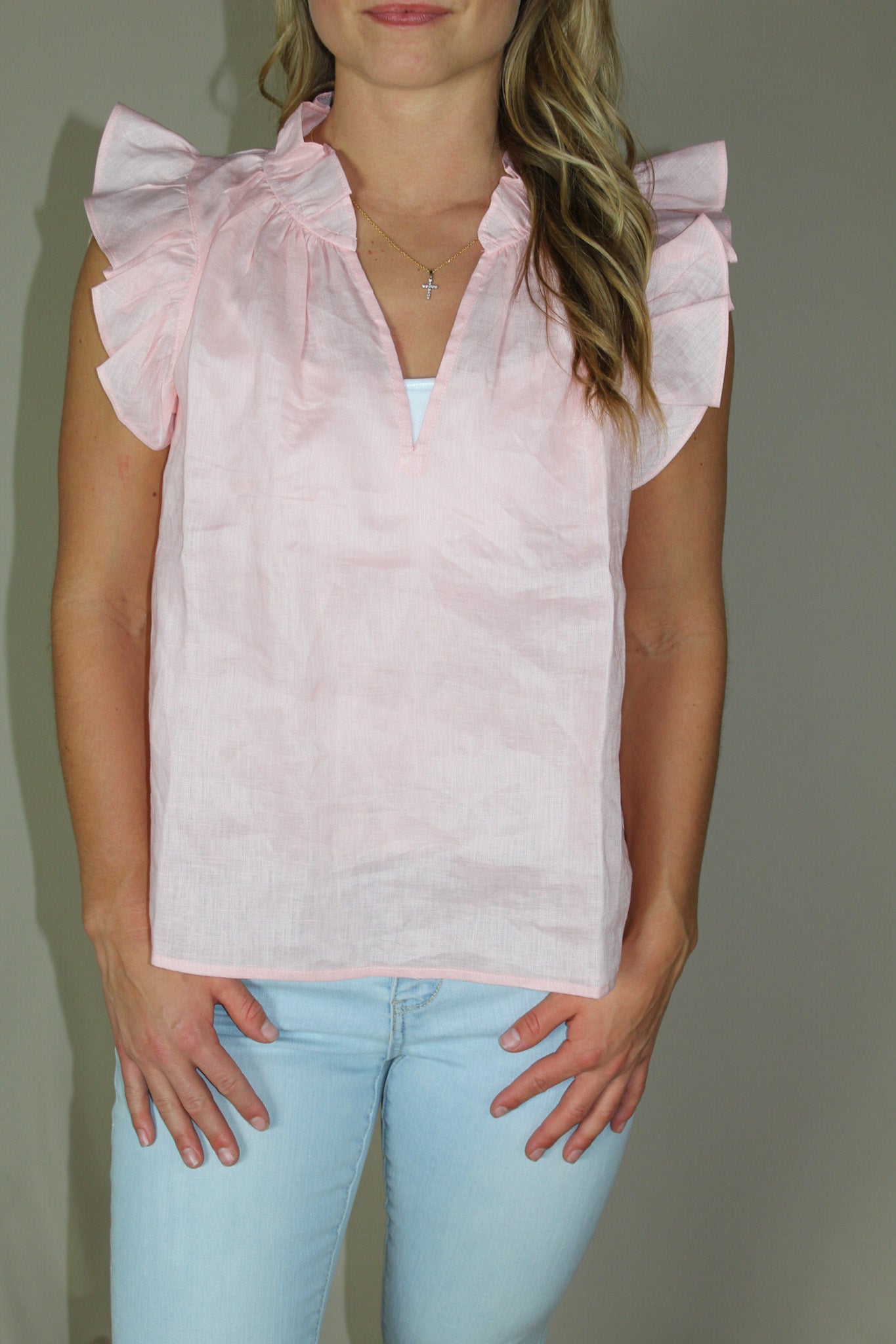 The Zoey Top (Blush)