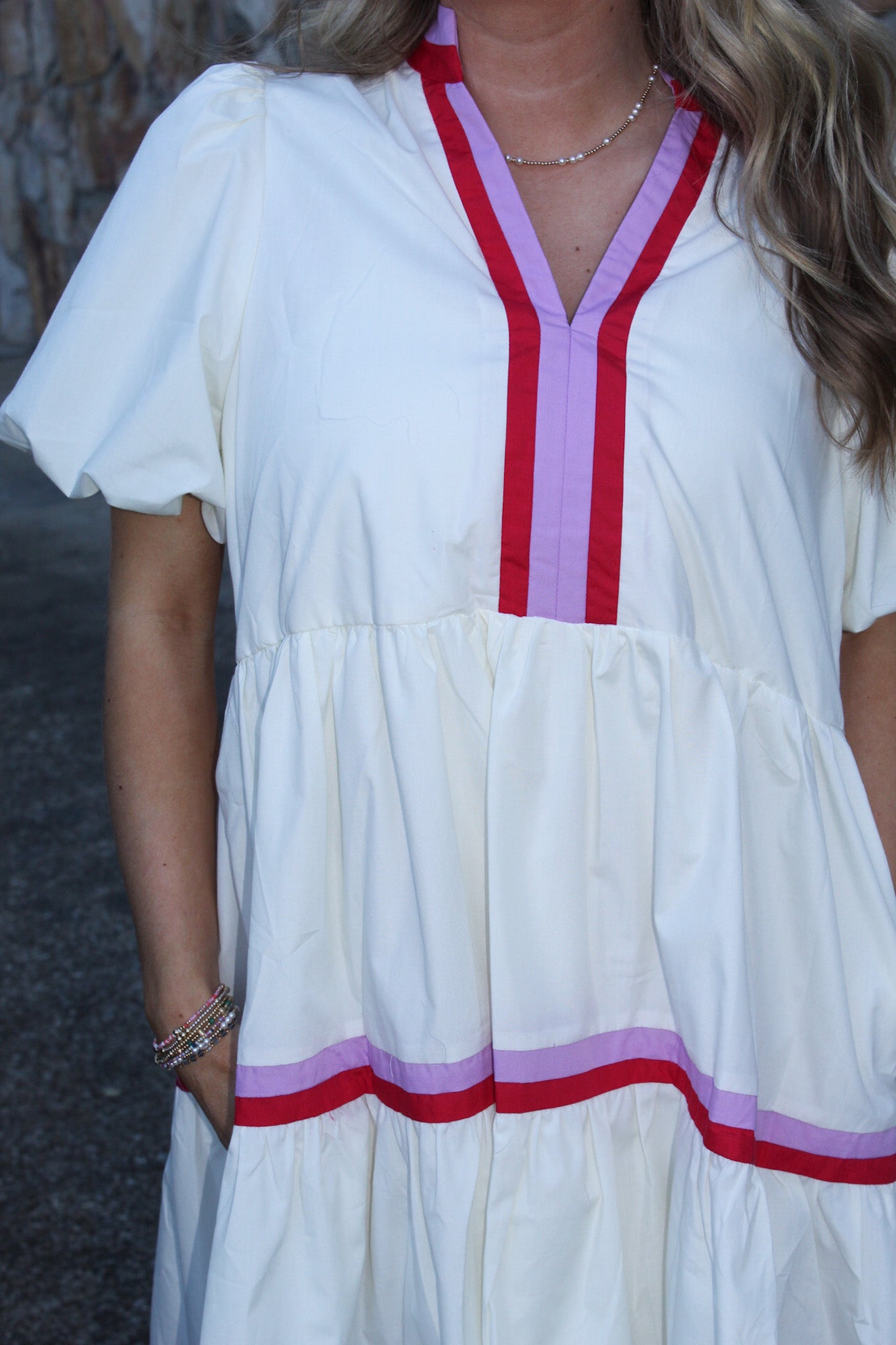 The Paige Dress (Cream)