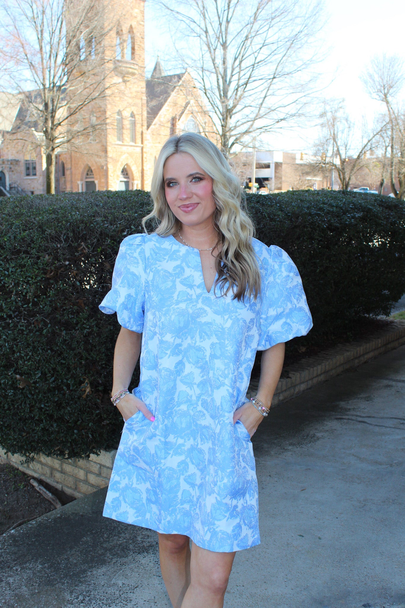 The Scarlett Dress (Blue)