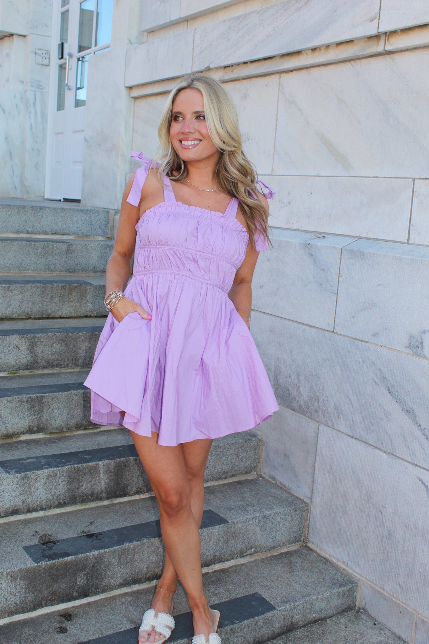 The Carrie Dress (Lilac)