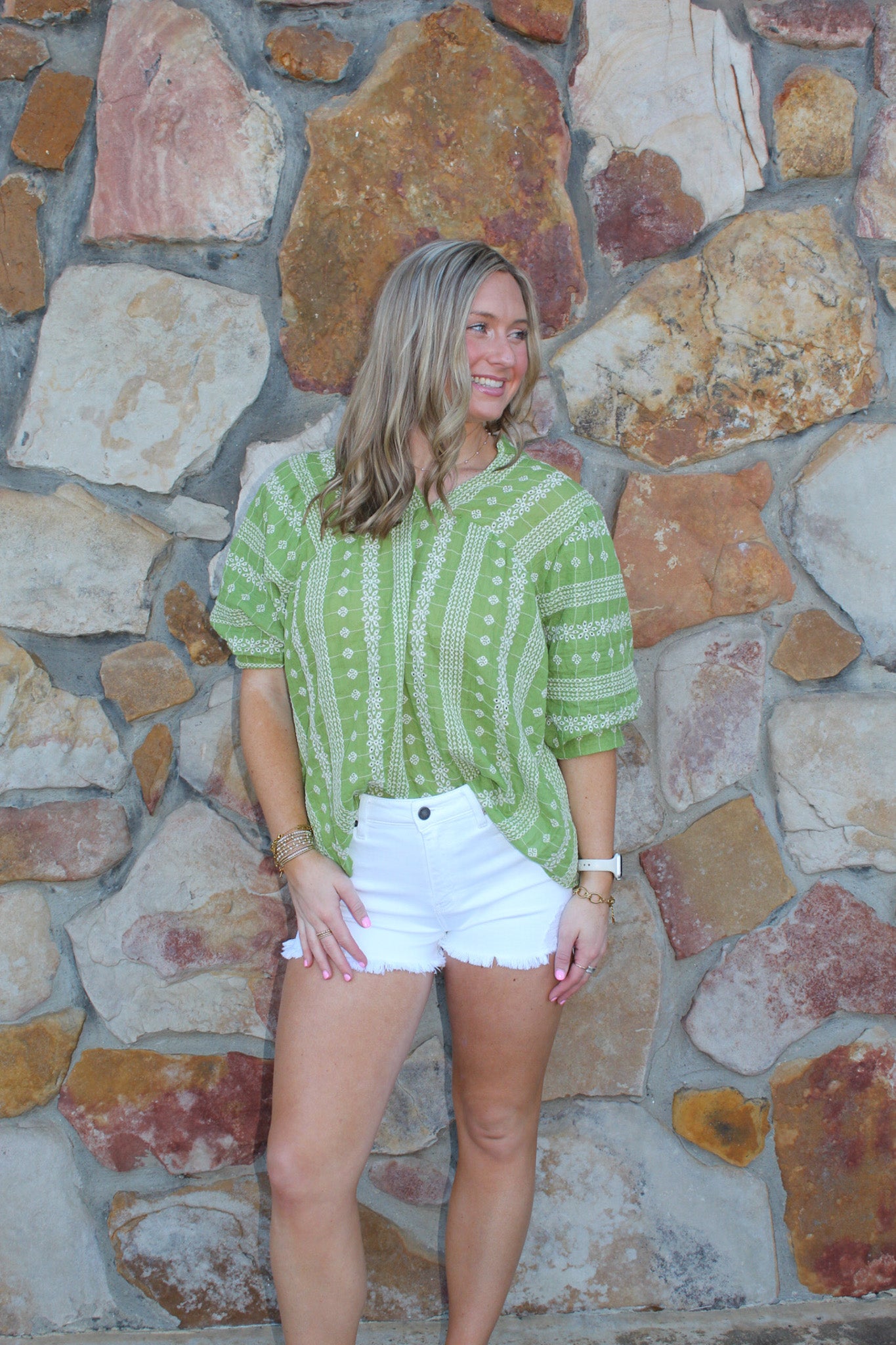 The Dani Top (Green)