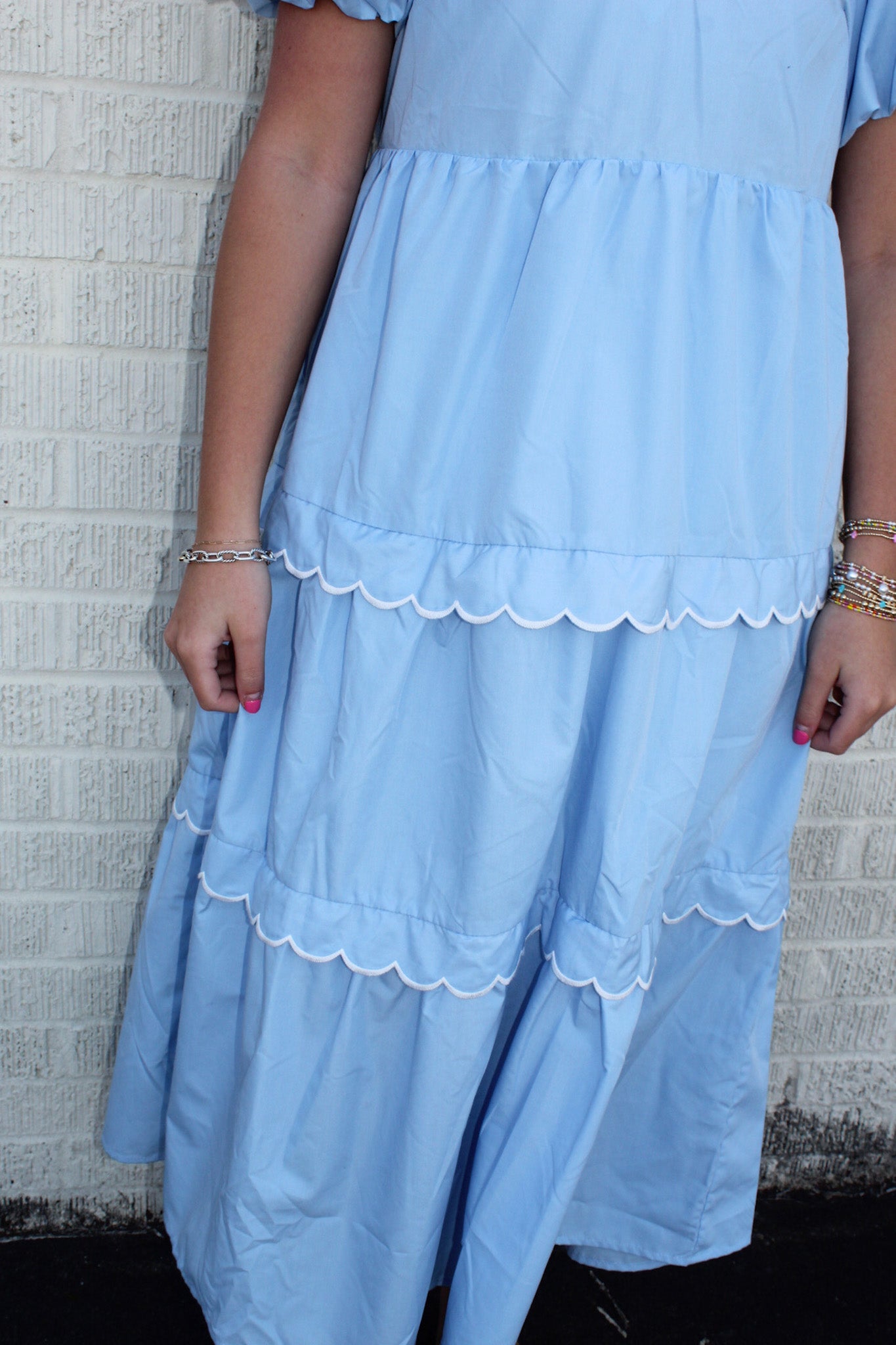 The Penelope Dress (Light Blue)