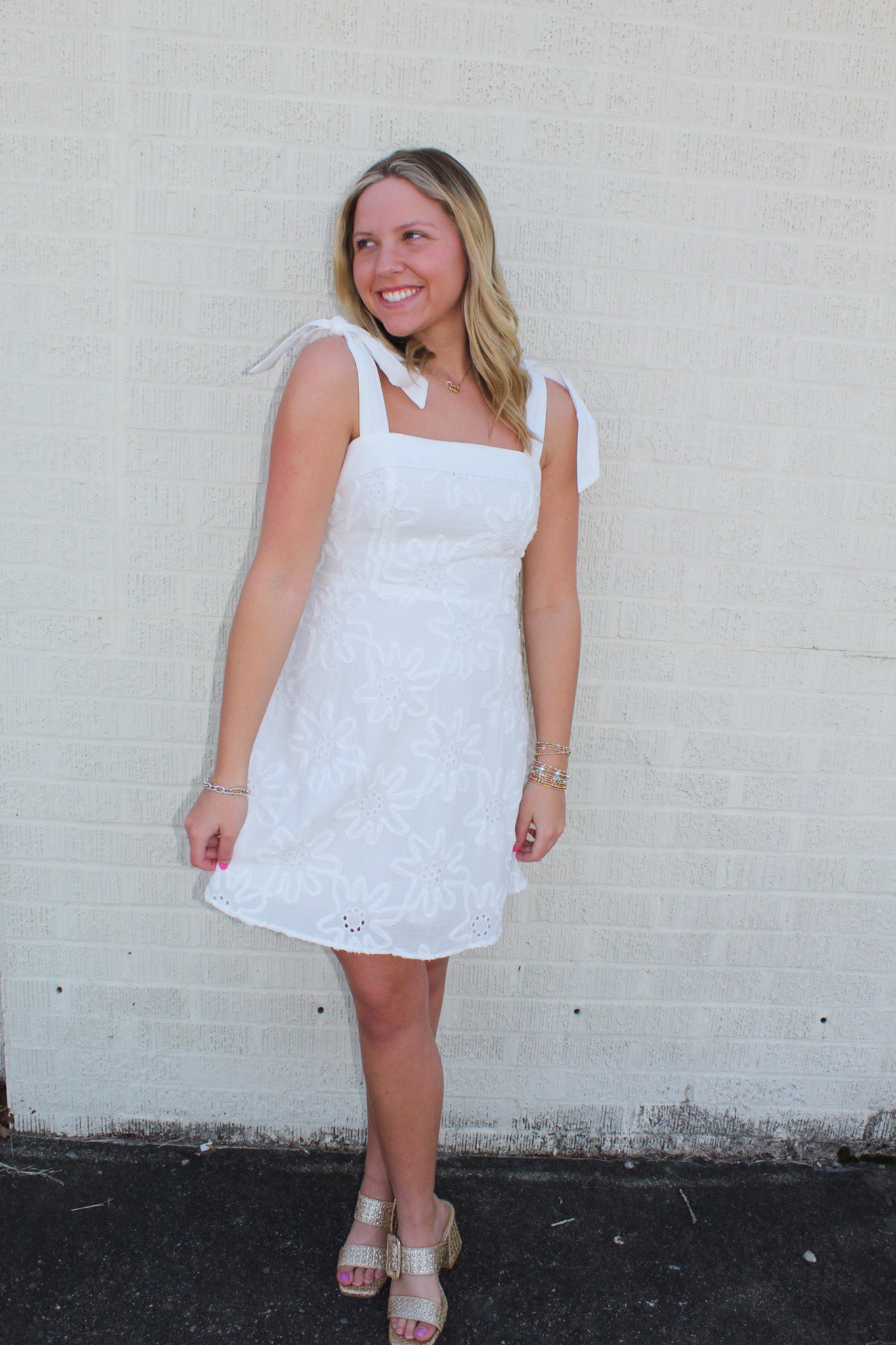 The Kate Dress (Off White)