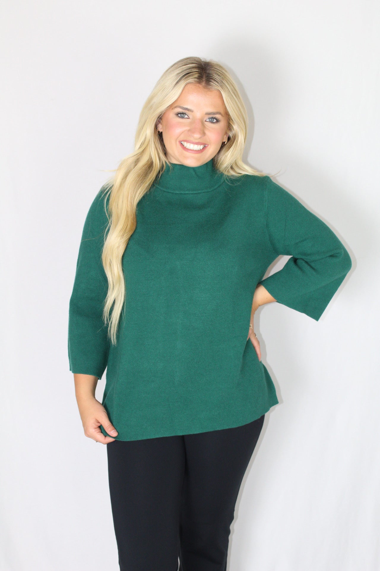 3/4 Sleeve Lightweight L/S Sweater