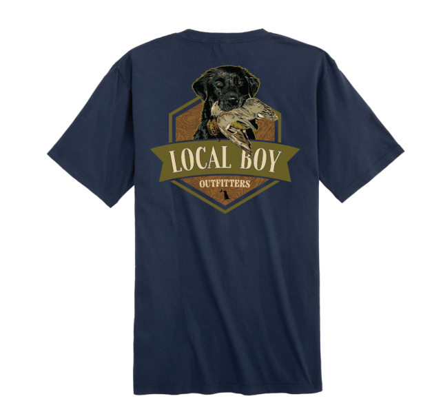 Men's Local Boy Outfitters Teal Hex T-Shirt (China Blue)