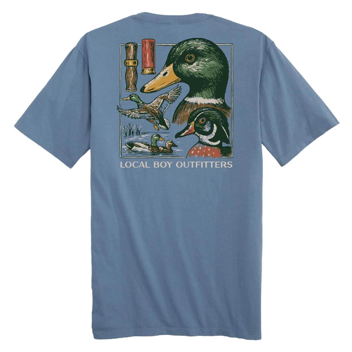 Men's Local Boy Outfitters Duck Species SS (Slate)