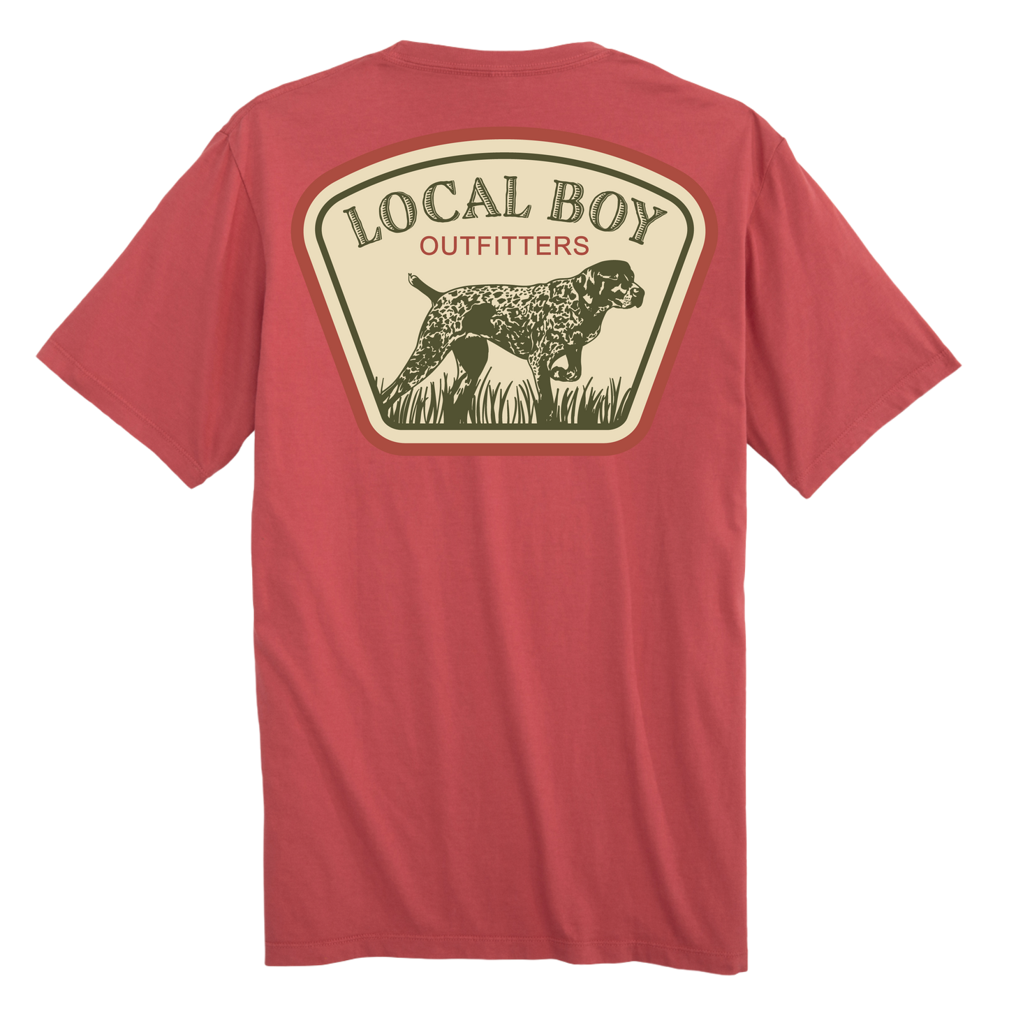Men's Local Boy Outfitters GSP Badge SS (Brick)