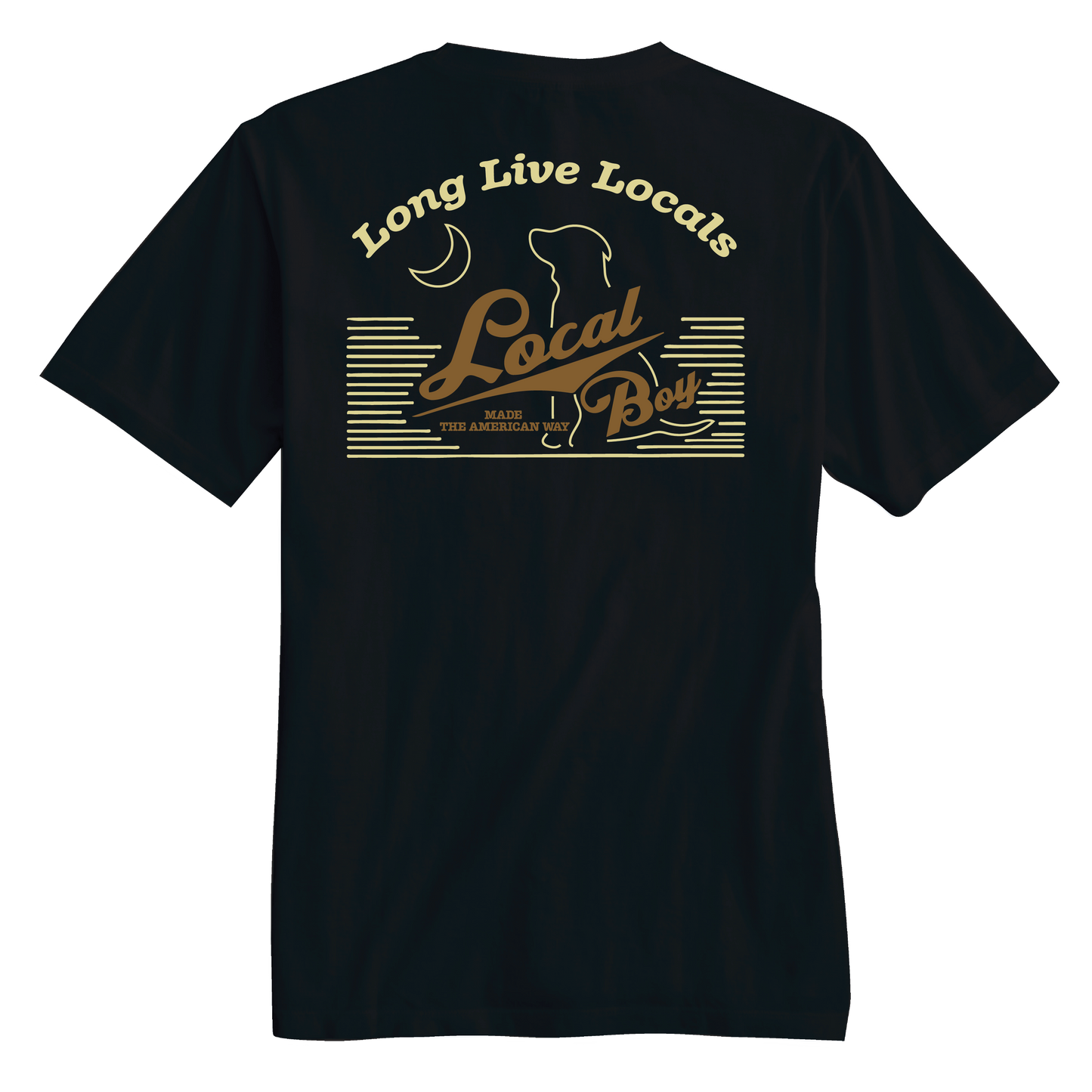 Men's Local Boy Outfitters Local Lite SS (Black)