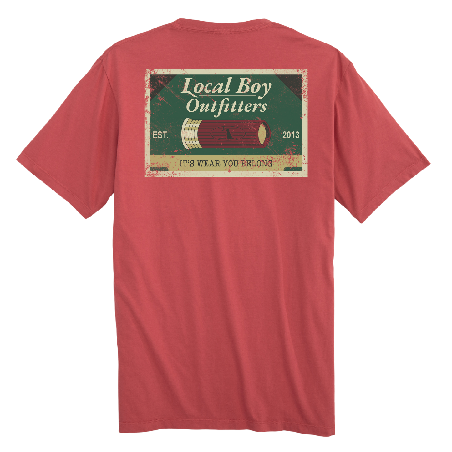 Men's Local Boy Outfitters Ammo Patch SS (Brick)