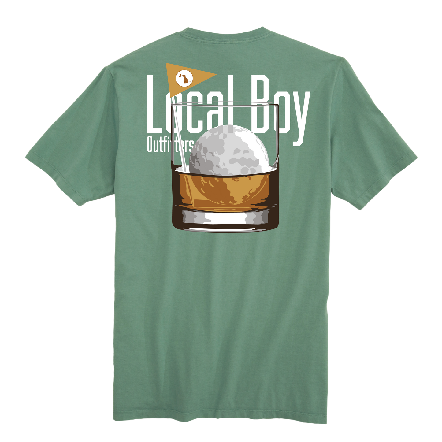 Men's Local Boy Outfitters Bev Cart SS (Light Green)