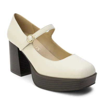Matisse Matilda Platform Heel (Bone)