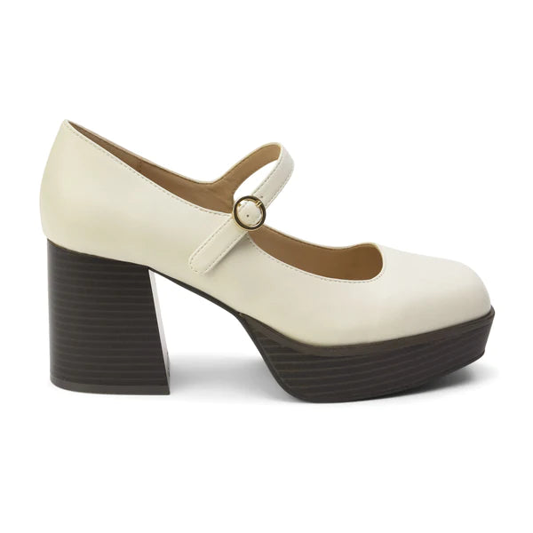 Matisse Matilda Platform Heel (Bone)