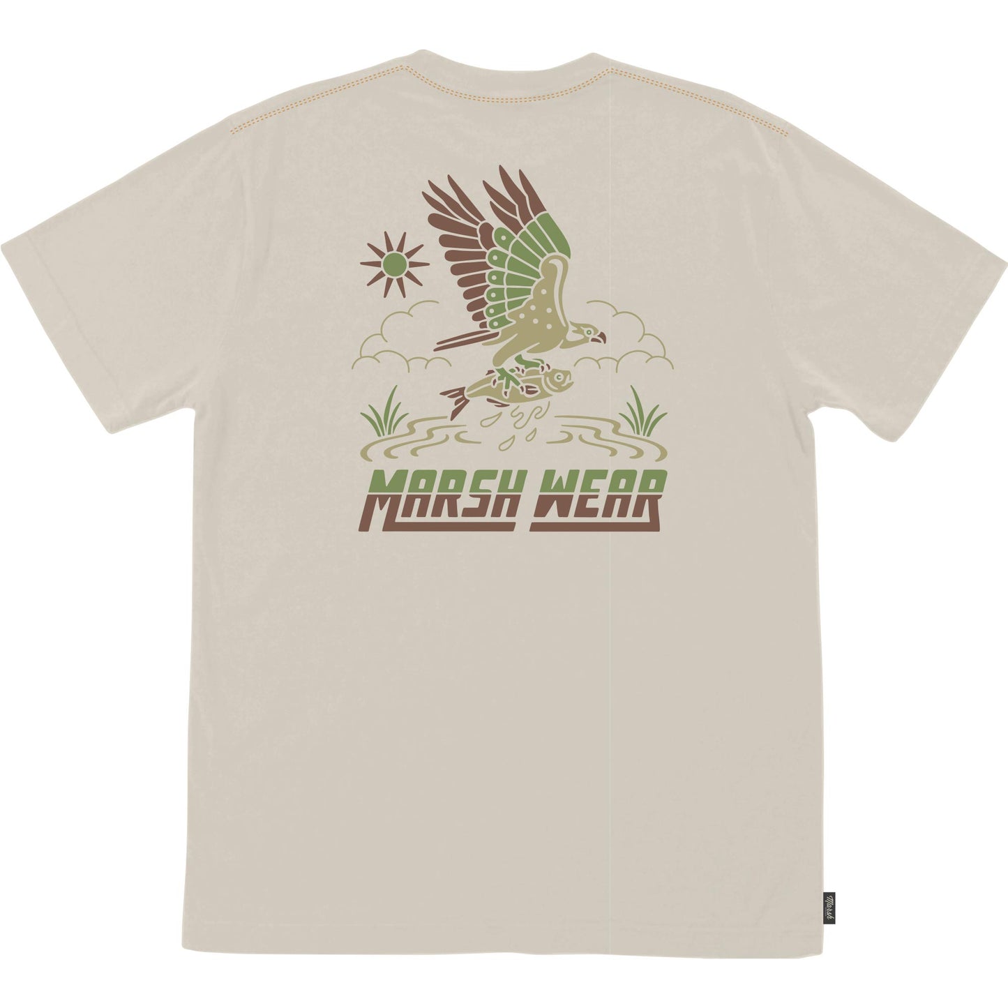Men's Marsh Wear Text S/S Tee