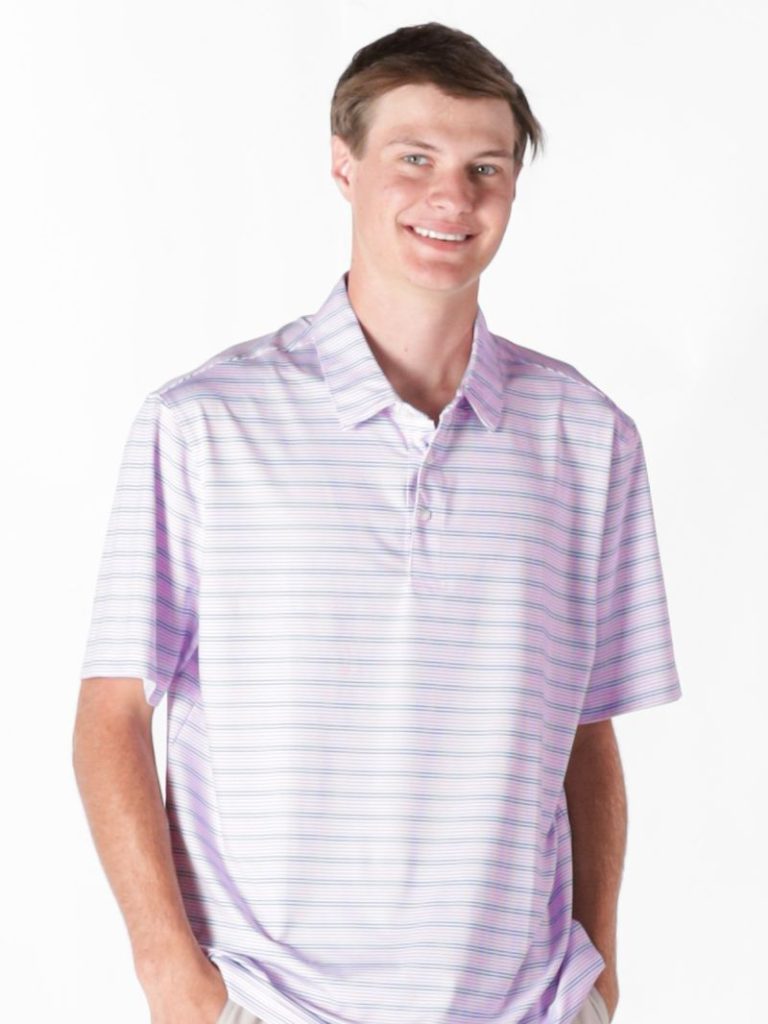 Men's Simply Southern Striped S/S Polo