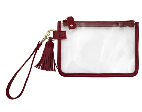 Clear Wristlet
