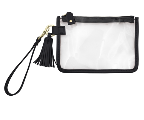 Clear Wristlet