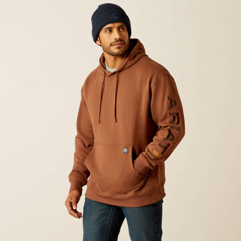 Rebar Graphic Hoodie (Coffee)