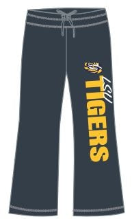 Women's LSU Lounge Pants Charcoal