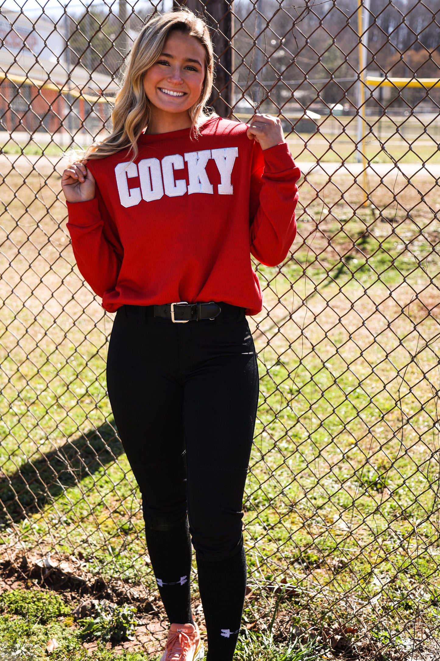 Cocky Patch Sweatshirt