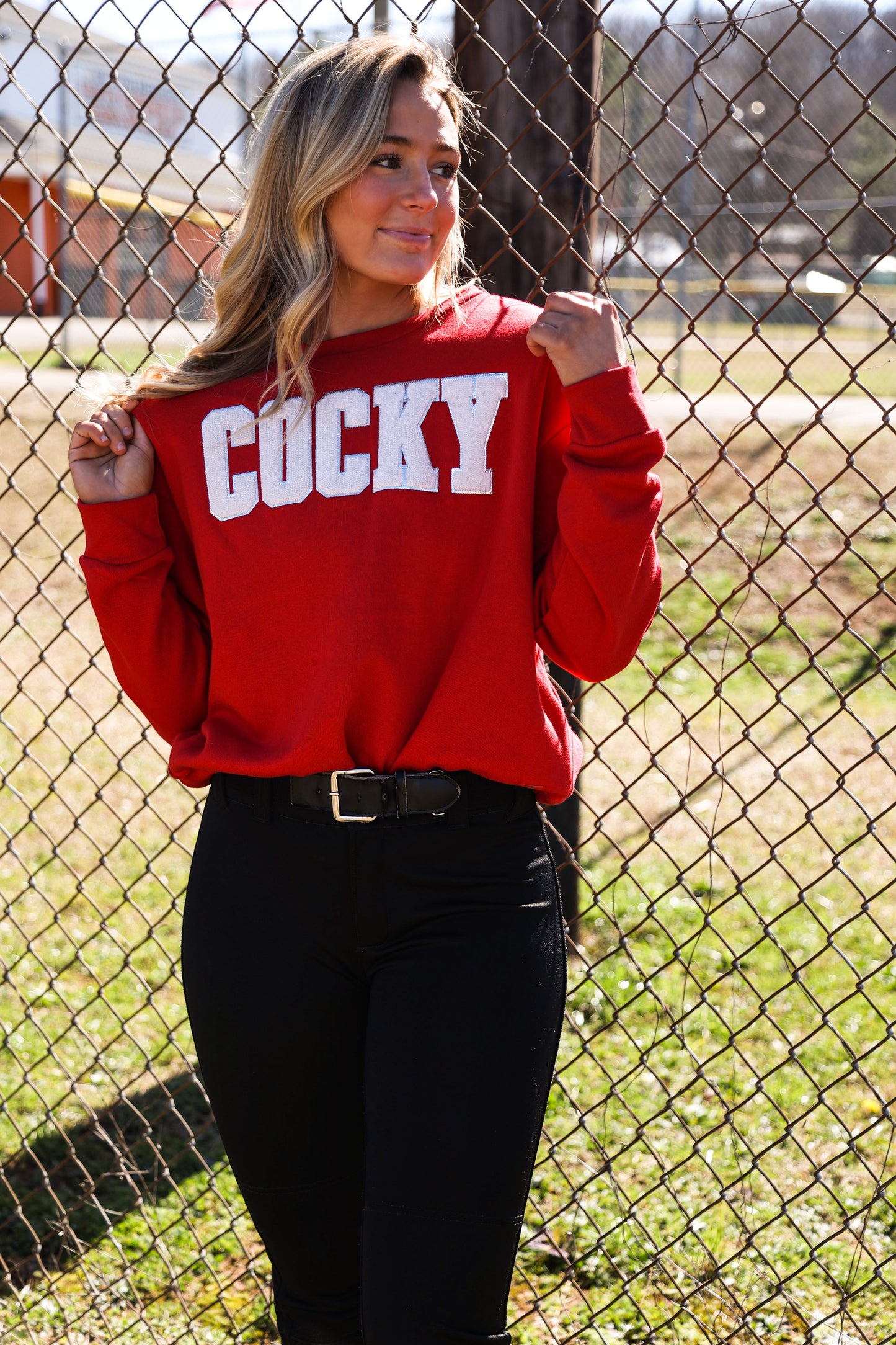Cocky Patch Sweatshirt