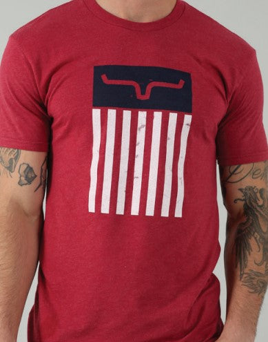 KIMES RANCH CODY TEE CARDINAL