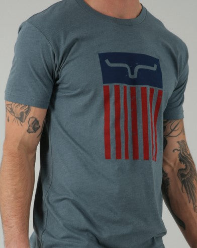 KIMES RANCH CODY TEE INDIGO