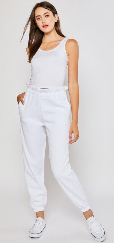 Paper Waist Bag Joggers