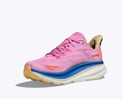 Hoka Clifton 9 Sneaker (Cyclamen/Sweet Lilac)
