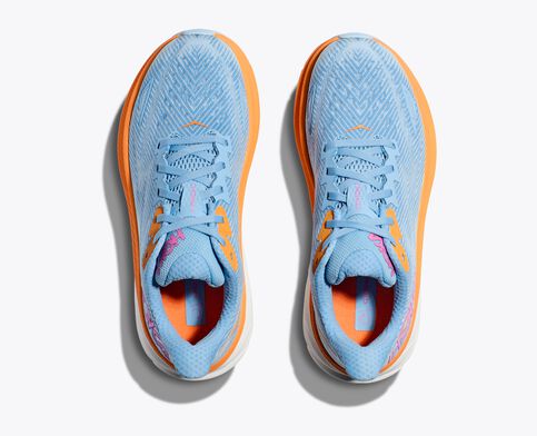 Hoka Clifton 9 Sneaker (Airy Blue/Ice Water)