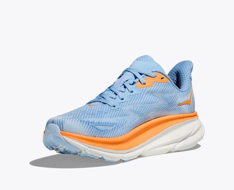 Hoka Clifton 9 Sneaker (Airy Blue/Ice Water)