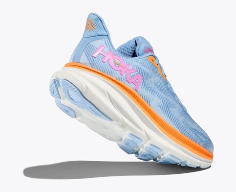 Hoka Clifton 9 Sneaker (Airy Blue/Ice Water)