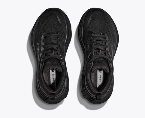 Hoka Bondi-8 Sneaker (Black/Black)