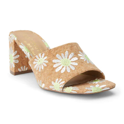 Matisse Kristin Heeled Sandal (White Daisy)
