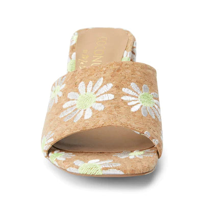 Matisse Kristin Heeled Sandal (White Daisy)