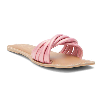 Matisse Gale Slide Sandal (Pink)