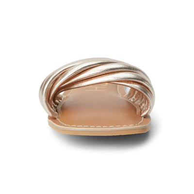 Matisse Gale Slide Sandal (Gold)