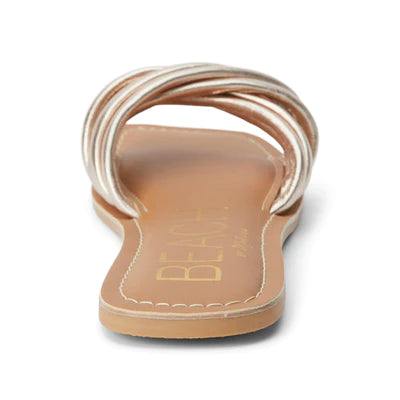 Matisse Gale Slide Sandal (Gold)