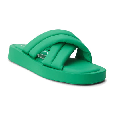 Beach By Matisse Piper Slide Sandal Green
