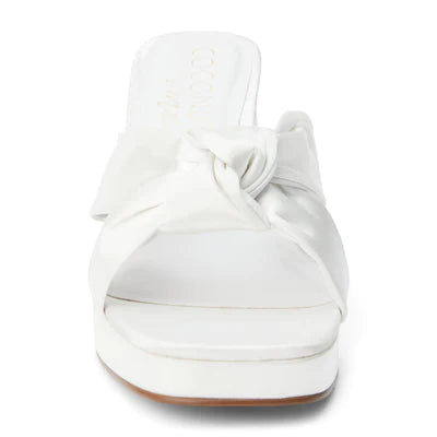 Matisse Esme Platform Heel (White Satin)