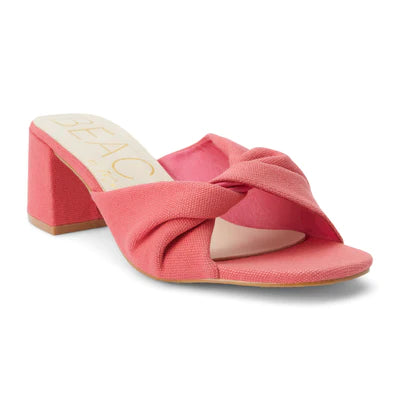 Matisse Juno Heeled Sandal (Hot Pink)