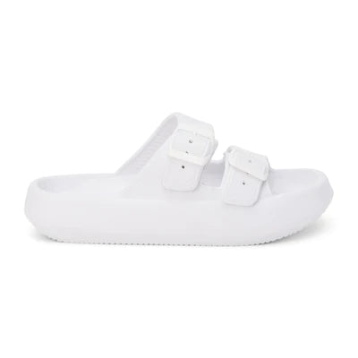 Matisse Llani Slide Sandal (White)