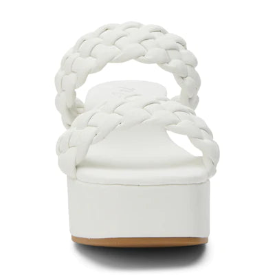 Matisse Greyson White Wedges