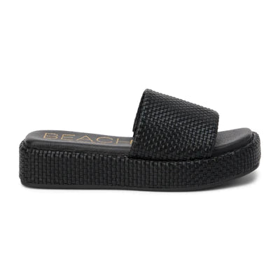 Matisse Maui Platform Sandal (Black)
