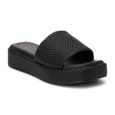 Matisse Maui Platform Sandal (Black)