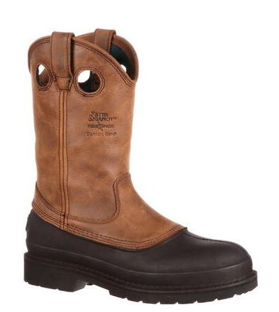 Men's Georgia Muddog 12" Pull-On Boot (Brown)
